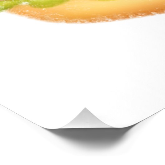 Hamburger Poster (Ecke)