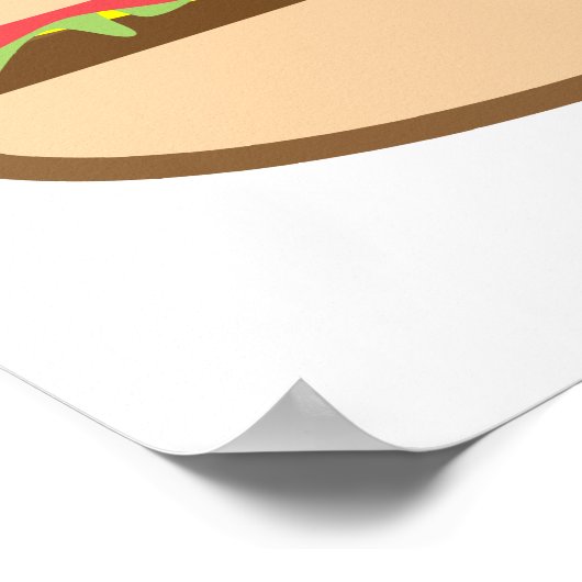 Hamburger Poster (Ecke)