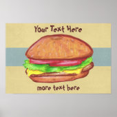 Hamburger Poster (Vorne)