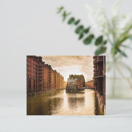 Hamburger Postkarte (Stehend Vorderseite)