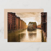 Hamburger Postkarte (Vorne/Hinten)