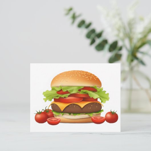 Hamburger Postkarte (Stehend Vorderseite)