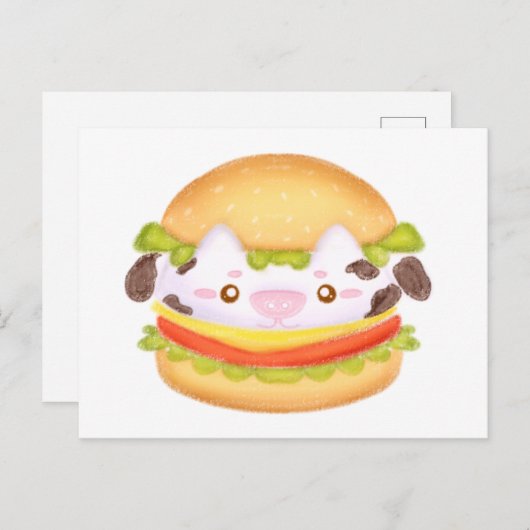Hamburger Postkarte (Vorne/Hinten)