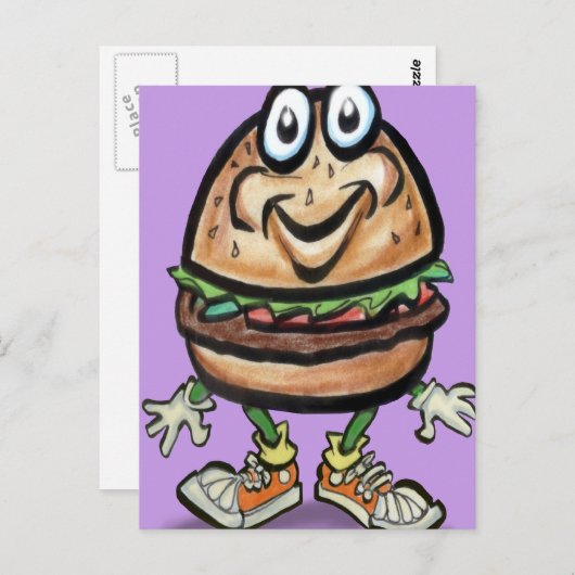 Hamburger Postkarte (Vorne/Hinten)