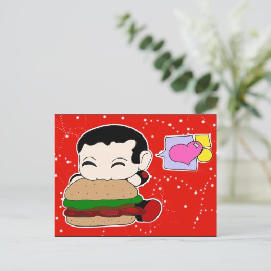 Hamburger Postkarte (Stehend Vorderseite)