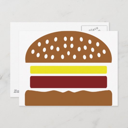 Hamburger Postkarte (Vorne/Hinten)