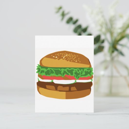 HAMBURGER POSTKARTE (Stehend Vorderseite)