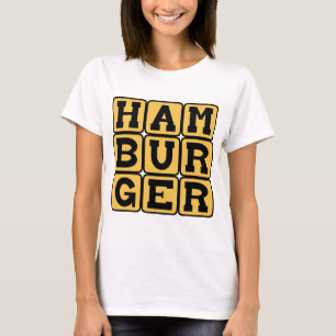 Hamburger, Rinderhackfleisch-Patty T-Shirt