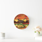 Hamburger Runde Wanduhr (Zuhause)