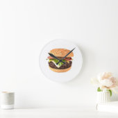 Hamburger Runde Wanduhr (Zuhause)
