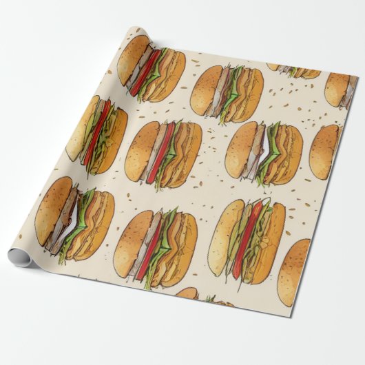 Hamburger Schleifpapier Geschenkpapier (Ungerollt)