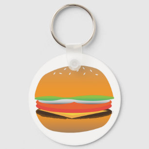 Hamburger schlüsselanhänger