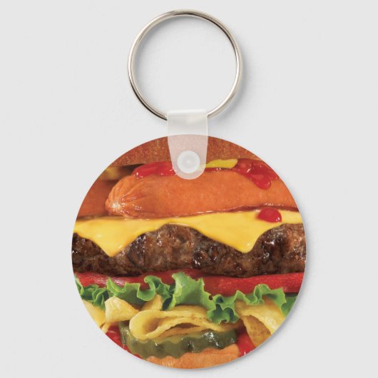 Hamburger Schlüsselanhänger (Vorderseite)