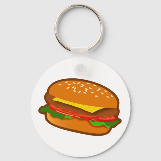 Hamburger Schlüsselanhänger (Vorderseite)