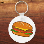Hamburger Schlüsselanhänger (Vorderseite)