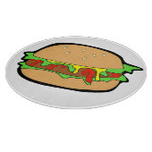 Hamburger Schneidemaschine Schneidebrett (Ecke)