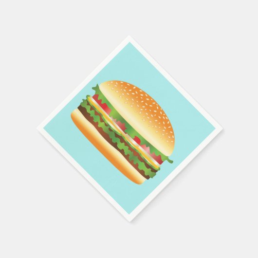 Hamburger Serviette (Ecke)