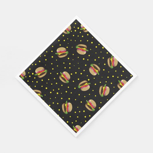 Hamburger Serviette (Ecke)