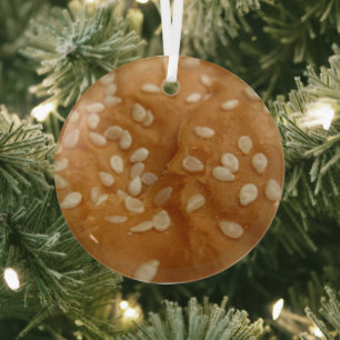 Hamburger-Sesambrasse Ornament Aus Glas