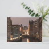 Hamburger Speicherstadt-Karte (Stehend Vorderseite)