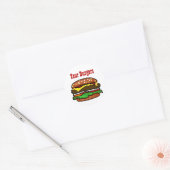 Hamburger Sticker (Umschlag)