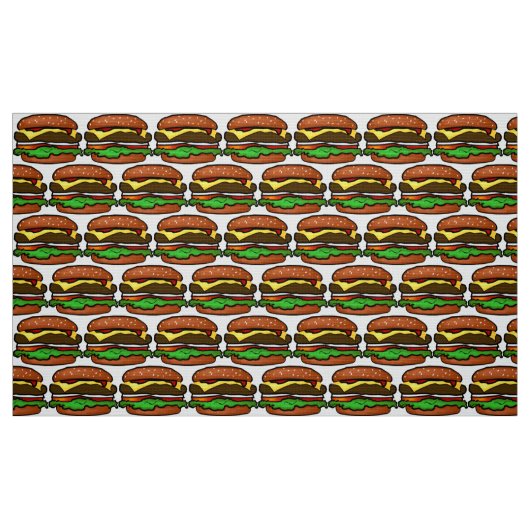 Hamburger Stoff (Fat Quarter (45,7 x 55,9 cm))