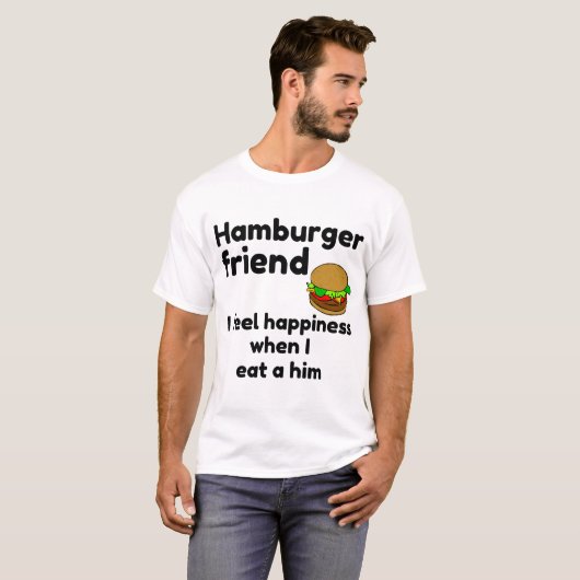 Hamburger T-Shirt (Vorne ganz)