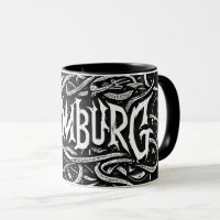 Hamburger Tasse für Heavy Metal Music