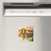 Hamburger und Fries Magnet (In Situ (Geschirrspüler))