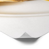 Hamburger und Fries Poster (Ecke)