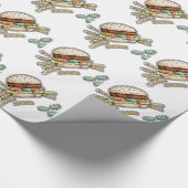 Hamburger- und Frisierpapier Geschenkpapier (Ecke)