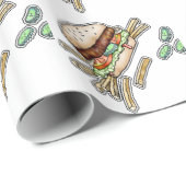 Hamburger- und Frisierpapier Geschenkpapier (Rolleneckpunkt)