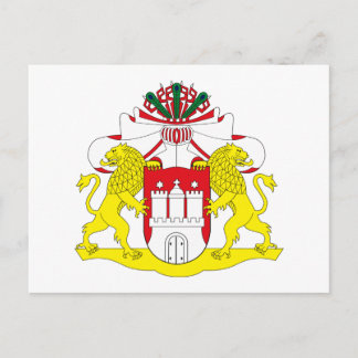 Hamburger Wappen Postkarte