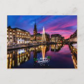 Hamburger Weihnachtsmarkt Postkarte (Vorderseite)