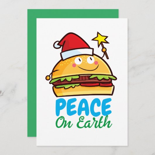 Hamburger-Weltfrieden Einladung (Vorne/Hinten)