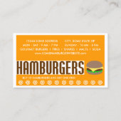 Hamburger Wort Web Treuekarte (Rückseite)
