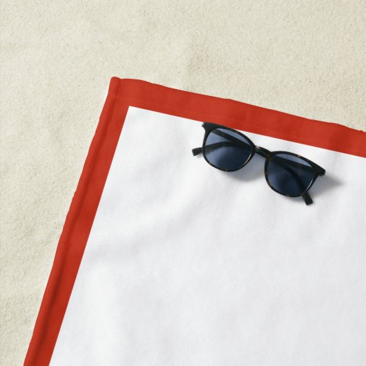 Hamburgerbun niedliches, weiß gestreiftes Café nie Strandtuch (Beispiel)