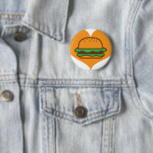 Hamburgerliebhaber Button (Beispiel)