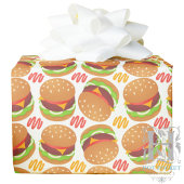 Hamburgers Wrapping Paper Geschenkpapier