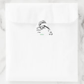 HAMbWG - Aufkleber - Hipster (Tasche)