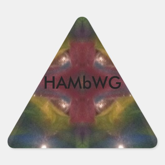 HAMbWG - Aufkleber - Psychadelic (Vorderseite)