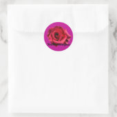 HAMbWG - Aufkleber - Rose-Logo (Tasche)