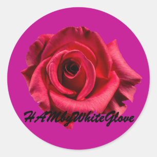 HAMbWG - Aufkleber - Rose-Logo