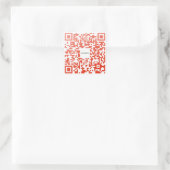 HAMbWG - Aufkleber - Rotes QR-Logo (Tasche)