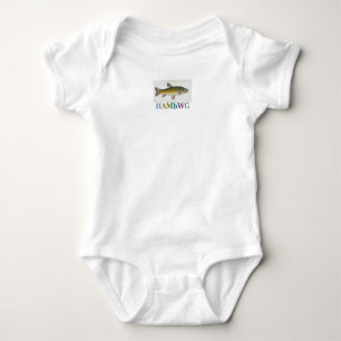 HAMbWG Baby - Jungs Bio Fisch-T - Shirt