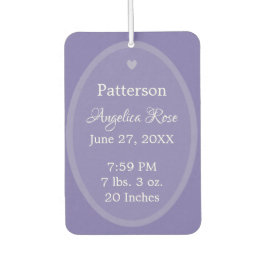 HAMbWG-Babyankündigung Air Freshener Autolufterfrischer