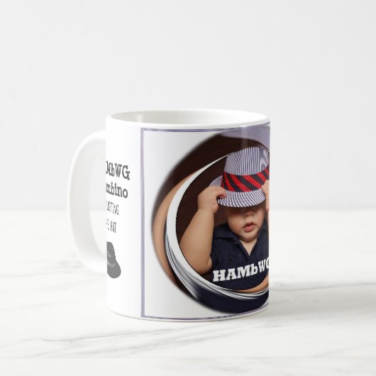 HAMbWG Bambino-Kaffeecup Kaffeetasse (Vorderseite Links)
