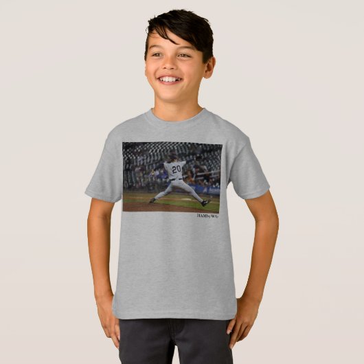 HAMbWG Baseball 1 Hanes ComfortBlend® Sweatshirt T-Shirt (Vorne ganz)