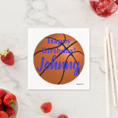 HAMbWG - Basketball Personalisiert Napkin Serviette (Beispiel)