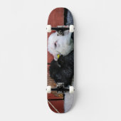 HAMbWG Black Sheep White Sheep Skateboard (Vorderseite)